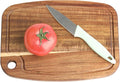 Donxote Acacia Wood Cutting Board, Reversible Small Cutting Board with Juice Groove & Hanging Hole, 10" x 7.3" Wooden Kitchen Prep Board