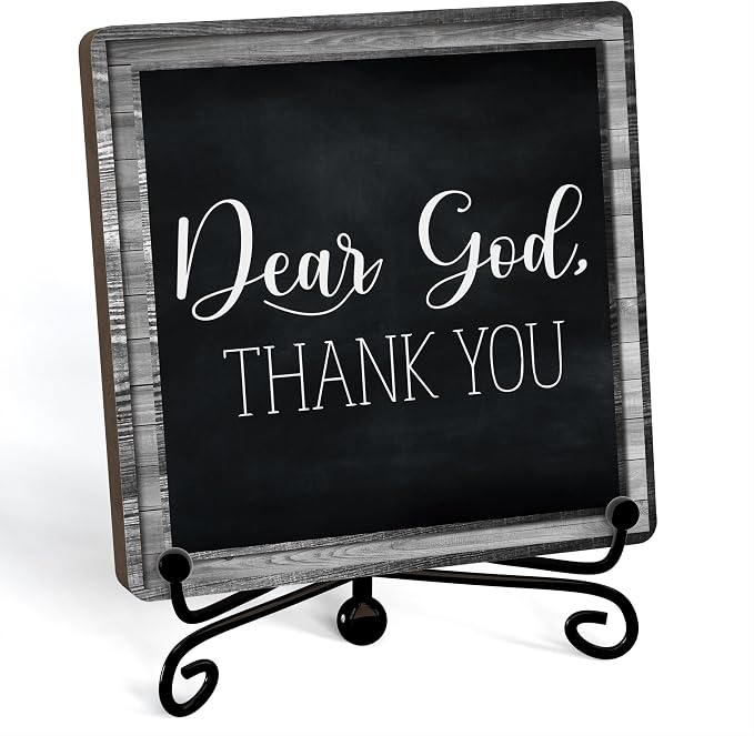 Home Decor, Farmhouse Shelf Decor For Living Room, Boho Aesthetic Table Decorations, Christian Gifts For Women Men, Entryway Tv Stand Fireplace Mantle Coffee Table Decoration (god-15)