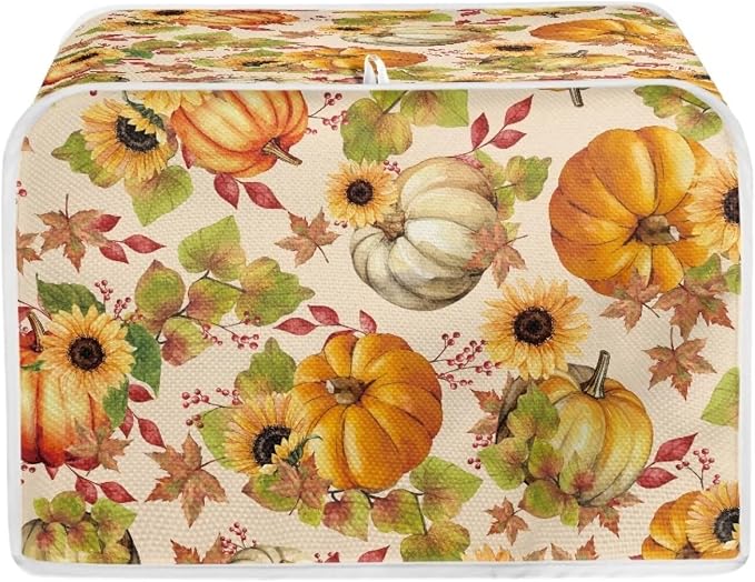 Toaster Oven Dustproof & Waterproof Cover - Thanksgiving Print