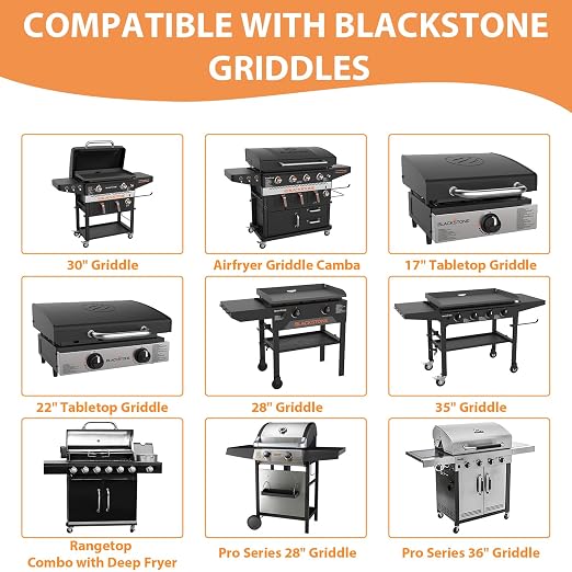 EWFEN 100 Pack Blackstone Griddle Accessories Grease Catcher Cup Liners, Aluminum Foil Drip Pan Disposable for 17" 22" 28" 36" Blackstone Griddle Drip Tray Holder Grill Rear Grease Cup Liners