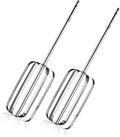 Hand Mixer Beaters for Hamilton Beach 2-Pack | Stainless Steel Whisk Attachments, fits 62682RZ/62692/62695V/64699, for Baking, Eggs, and Creams.