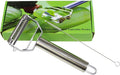 Vegetable Peeler,Potato Peeler,Carrot and Fruit Peeler,Ultra Sharp Dual Julienne Peeler Grater,Stainless Steel Dual Apple Peelers for Kitchen