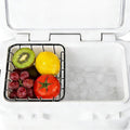 Cooler Basket for YETI Roadie 15 Hard Cooler, Wire Dry Goods Tray Organizer for Camping, Tailgating & Fishing, Anti-Rust Coated Metal Rack