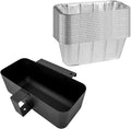 Rear Grease Catcher with 20-Pack Disposable Grease Cup Liners for Blackstone Griddle,for Blackstone Flat Top Grill Rear Grease Cup/Drip Pan Liners Accessoriess