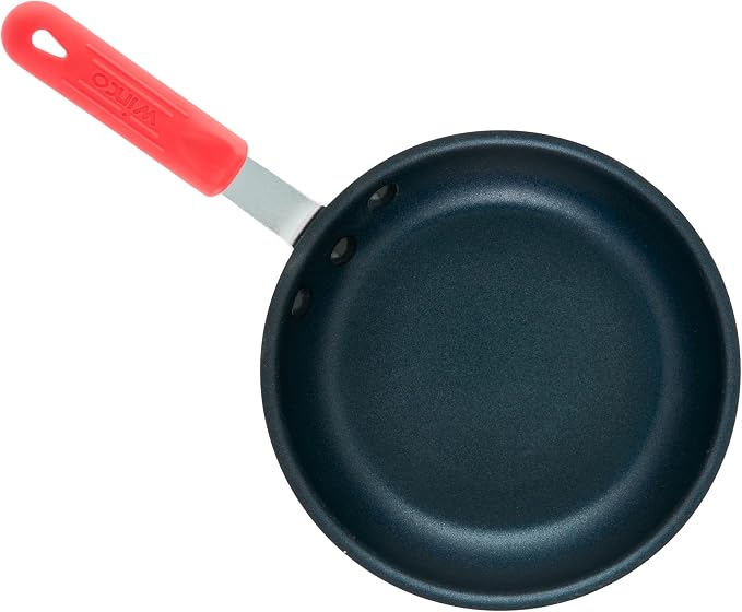 Winco 8" Aluminum Fry Pan/Skillet, Stay Cool Handle, Non-Stick Finish | Stay cool handle, Great for Sauteing, Searing, Frying and Restaurant Kitchens