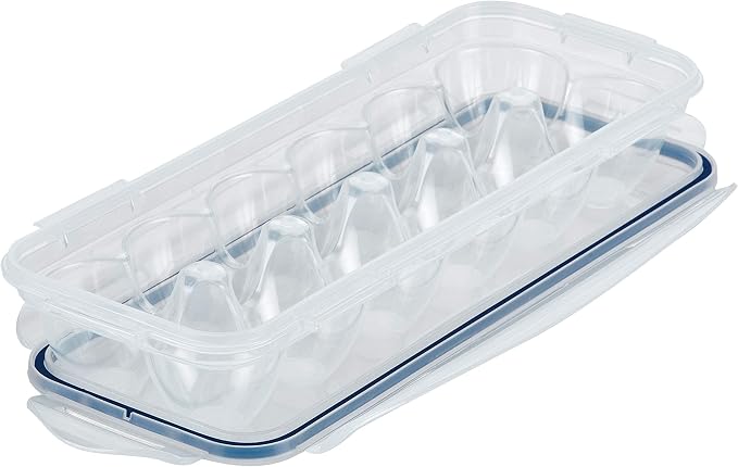 LocknLock Easy Essentials Specialty Dozen Egg Storage Container, 12-Cup (Pack of 3)