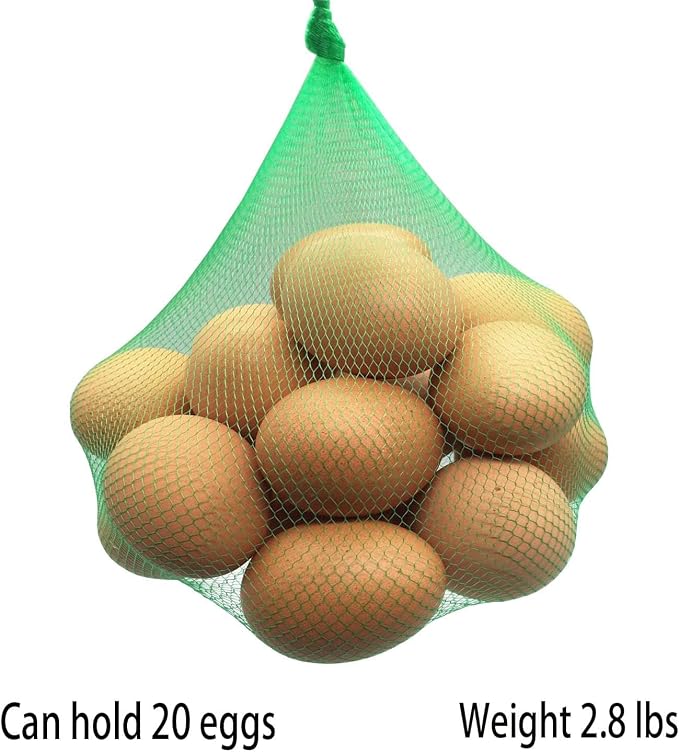 500Pcs Reusable Mesh Green Nylon Netting with Bags,15.7 Inch Reusable Nylon Mesh net Produce Grocery Toys Fruits Vegetables Storage Bags