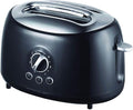 Brentwood Appliances Ts-270bk Cool-touch 2-slice Retro Toaster With Extra-wide Slots (black), One Size