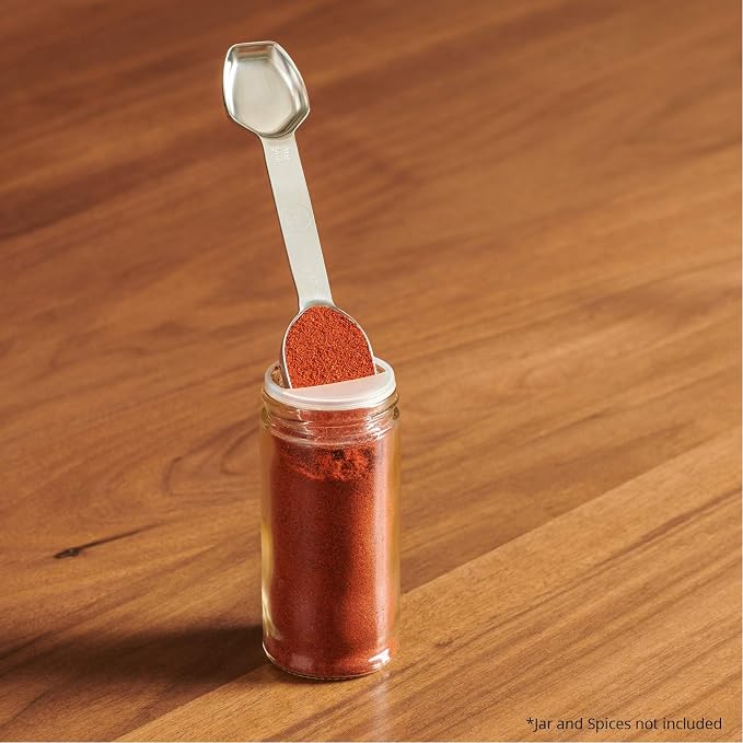 Stainless Steel Double Sided Measuring Spoon Set