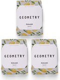 GEOMETRY Kitchen Dish Cloths - Spring & Summer Collection - Premium Dishcloths with Geoweave - Absorbent & Fast Drying Kitchen Towels - Lemon Delight, 10" x 10" - 3-Pieces