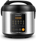 COMFEE' Small Rice Cooker with 10-Preset Options, 4-Cups Uncooked Rice