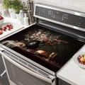 HOMETITUTE Stove Top Cover 28x20 Vintage Floral Still Life Heat Resistant