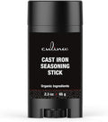 Culina Cast Iron Seasoning Stick | 100% Organic Ingredients | Best for Non-stick Cooking & Restoring | for Cast Iron Cookware, Skillets, Pans & Grills!…