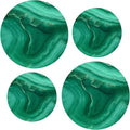 Kerixi Electric Stove Burner Covers Range Top For Expanding Counter Space Stovetop Decor (Green Marble)