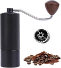Portable Manual Coffee Grinder 25g Capacity Hand Crank Coffee Grinder Mill | CNC Stainless Steel Conical Burr,Internal Adjustment,for Espresso Pour Over French Press Moka for Office Home Travel Camping
