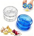 Manual Garlic Twister Mincer, Crusher and Herb Chopper Tool, 2 Pack