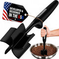 Zulay Kitchen Ground Meat Chopper Tool – 5-Blade Nylon Meat Chopper for Ground Beef, Non-Toxic Food Safe Meat Masher & Breaker, Heat Resistant to 180°C, Dishwasher Safe – Black