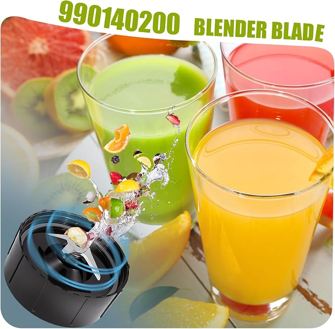 Cross Blade Compatible with Magic Bullet Mini Blenders Replacement Part Only，Not for Magic Bullet 250W or Any Nutribullet Models
