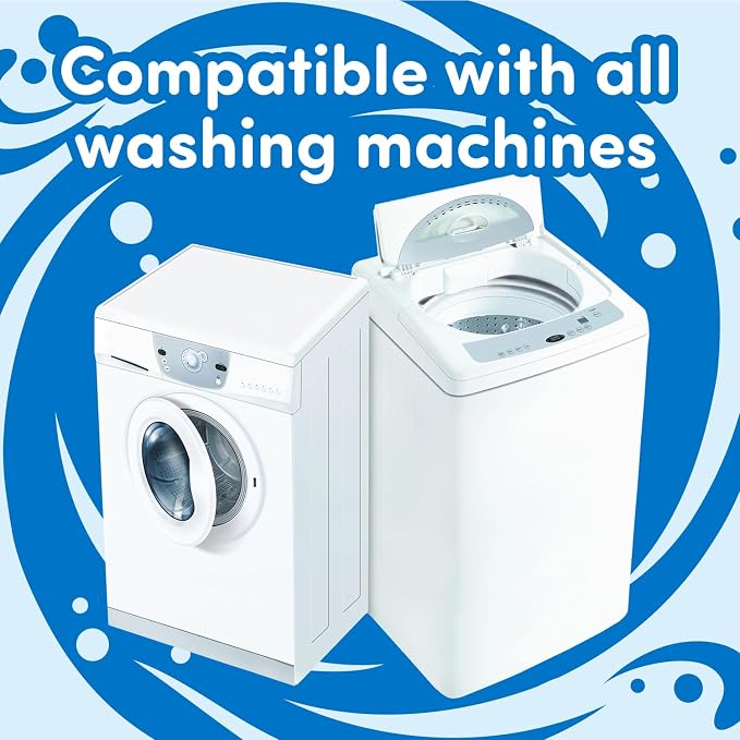 Oh Yuk Washing Machine & Dishwasher Cleaner Combo, Descaler & Deodorizer | 2 Cleaners in 1 Pack, Removes Grease, Odors & Buildup, Natural Citrus Scent, All Washers & Dishwashers, Septic Safe