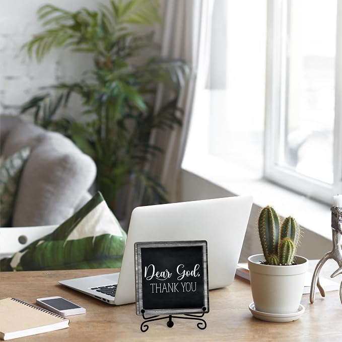 Home Decor, Farmhouse Shelf Decor For Living Room, Boho Aesthetic Table Decorations, Christian Gifts For Women Men, Entryway Tv Stand Fireplace Mantle Coffee Table Decoration (god-15)