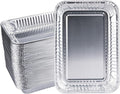 Grill Drip Pans for Weber 6415, Grease Tray Liners, 60 Pack | Disposable aluminum foil liners, 8.5 x 6 x 1.34 in; fits select Weber Q, Spirit, Genesis, Genesis II and Traveler grills.