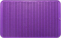 MicoYang Silicone Dish Drying Mat for Multiple Usage,Easy clean,Eco-friendly,Heat-resistant Silicone Mat for Kitchen Counter or Sink,Refrigerator or Drawer Liner Purple 3XL 28 inches x 18 inches