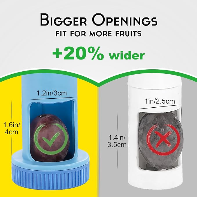 VALLEYHIKE Grape Cutter, Removable Blade for Easy Cleaning, Dishwasher Safe | Easiest to Use&Clean, Toddler Kid Mom, Cherry Tomato Fruit Berries Olive Snack Salad Meal Prep, Mess-Free, Save Time&Space