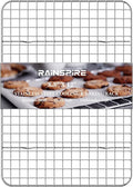 Cooling Rack Stainless Steel, Heavy Duty Cooling Racks for Cooking and Baking, Oven Safe Wire Rack for Cooking, Baking Rack for Oven Cooking Fits Quarter Sheet Pan (1, 8.5" x 12")