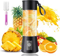 Portable Personal Size Mini Blender - 2026 New Upgrade Smoothies Blender | Small Blender with 380Ml Traveling BAP Free Cup for Sports/Home, 6 Blades Easily Squeeze Fresh Juice, 20000Rpm/Min Speed