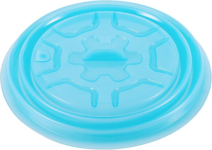 Collapsible Silicone Microwave Plate Cover Splatter Guard | Dishwasher Safe & BPA Free, 11”, Blue