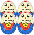 Lasubst Egg Timer for Boiling Eggs that Changes Color When Done, 4 Tricolor