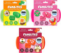 Sandwich Cutter for Kids Lunch, Crustless Bento 2-Pc Set, 3 Pack | Squares, Hearts & Triangles food cutter for toddlers, bite-size shapes, bento lunch accessory, BPA-free, dishwasher safe