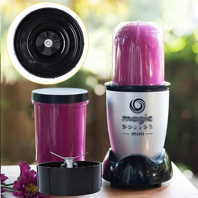 Cross Blade Compatible with Magic Bullet Mini Blenders Replacement Part Only，Not for Magic Bullet 250W or Any Nutribullet Models