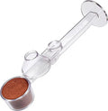 Coffee Scoop 2Tbsp & 51mm Espresso Tamper - BPA-Free PCTG Scoop Funnel, Fits K-Cups, Precise Measuring for Coffee/Protein/Powder/Hot Cocoa & Formula Dispensers (Natural,1Pack)