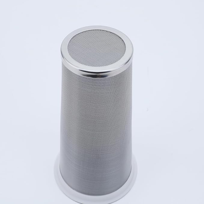Fermus Set of 2 Cold Brew Coffee Filter for 32oz / 1Quart Wide Mouth Mason Jar Infuser 304 Stainless Steel Strainer with Seal Ring Design for Grounds Tea Fruit Coffee Filter