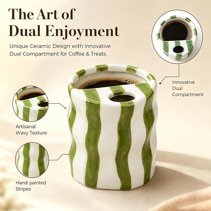 Espresso Cups Ceramic Coffee Mug Series European Striped Dot Coffee Cup And Saucer Mug Cake Plate Afternoon Tea Set Tea Cup And Saucer (Green 3)