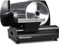 Elite Gourmet EMT-625B Deli Meat Slicer, Adjustable Thickness, 7.5" Black | Removable stainless steel blade slices cold cuts, hard cheese, vegetables & bread - ultimate precision slicing