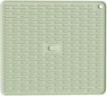 ME.FAN Silicone Dish Drying Mat for Kitchen Counter, Dish Drying Pad for Sink, Refrigerator or Drawer, Countertop Protection Pad L - 18''×16'' - Desert Sage
