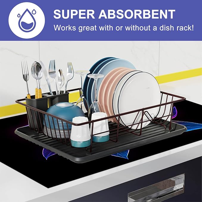 HOMETITUTE Neon Bloom Flower Stove Top Cover 28x20 Diatomite Mat