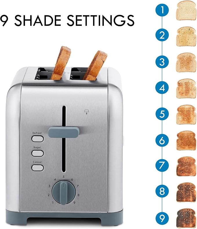 Kenmore 40606 2-Slice Toaster in Stainless Steel