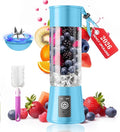 Personal Size Portable Blender Make Smoothies - Mini Blender 12oz Juice Cup | Powerful Blending with 6 Stainless Steel Blades, BAP-Free, Lightweight, Easy Clean,Suit in Travel/Office/Gym/Picnic/ Sports