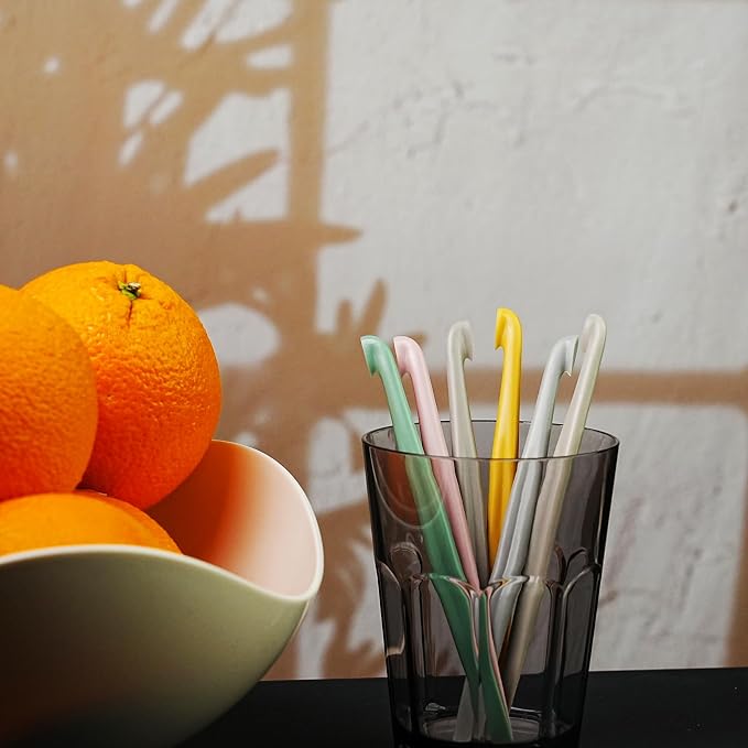 New Talent 6 Orange Peeler Set Orange Peeler Easy Open Citrus Lemon Citrus Peeler Cutter Vegetable Slicer Fruit Tools Kitchen Gadgets(Pastel Color)