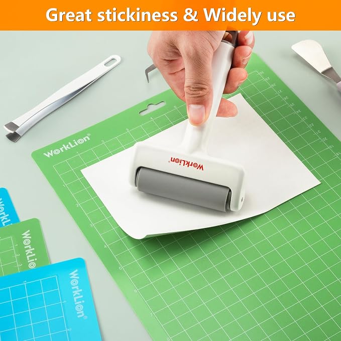 Cutting Mat Compatible With Cricut Joy Xtra: 8.5"x12", 6 pack (4 Standard Adhesive& 2 Light Adhesive) - Machine Accessories