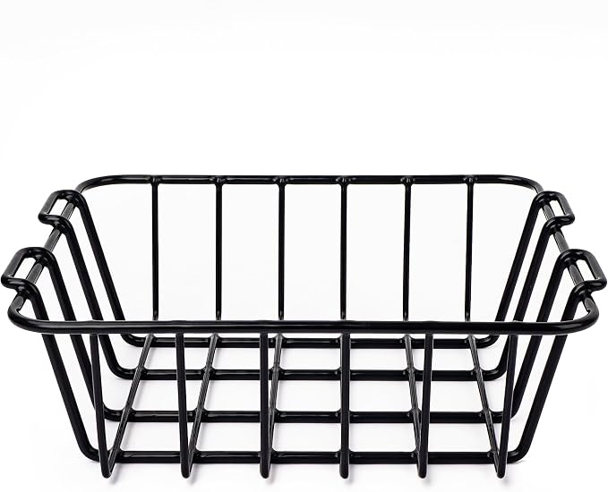 35/45 QT Cooler Basket, Compatible with YETI Tundra 35/45, Stainless Steel Storage Wire Cooler Rack, Black, 1 Pack