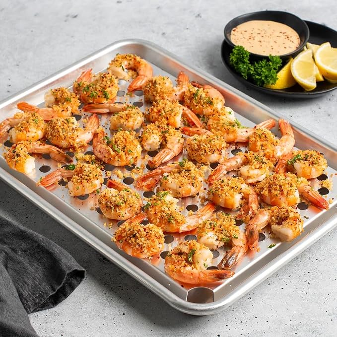 Nordic Ware Naturals Quarter Sheet with Multi-Purpose Oven and Cooling Rack