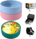 3Pcs ZHYEEDAA Air Fryer Egg Mold,Silicone Egg Molds, Individual Egg Bite Maker Reusable Egg Molds, Microwave Egg Cooker, BPA Free, Dishwasher Safe (Round4)