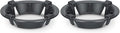Craft Wok 4-Claw Cross Shape Cast Iron Wok Stand Heavy Ring Rack for Round Bottom Woks / 732W10C-4CLAW (Pack of 2)