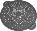 Silicone Splatter Screen for Frying Pan - 11 Inch Heat-Resistant Silicone Grease Splatter Guard, Multi-Use Oil Splash Guard for Kitchen Cooking Pan Cover, Dishwasher Safe
