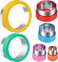 Round Cookie Biscuit Cutter Set, 6 Graduated Circle Pastry Cutters, Stainless Steel Cookie And Dough Cutters for Donut and Scone, Circle Cutter Cake Ring Molds