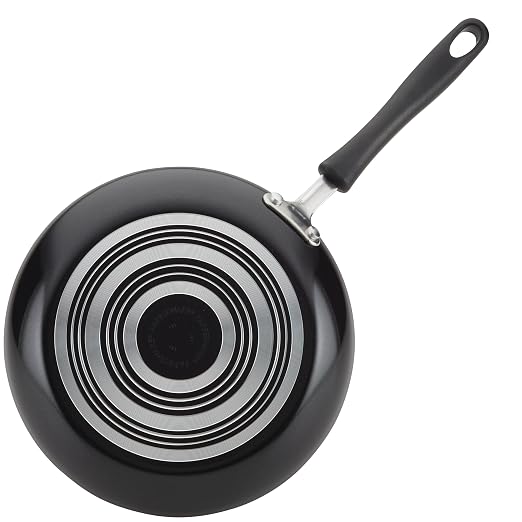 Farberware Cookstart Aluminum DiamondMax Nonstick Cookware Set, Kitchen Essentials, 15-Piece, Black